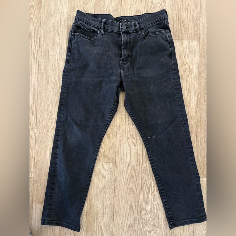 Lucky Brand Men's Dark Gray Skinny Jeans